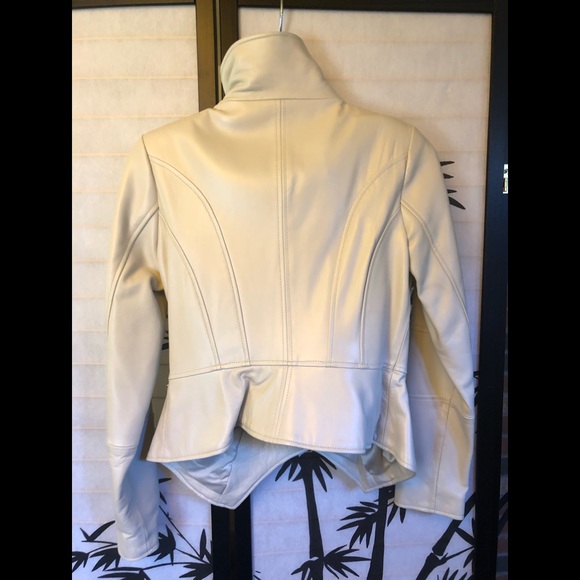 G.I.L.I. Leather Peplum Moto Jacket - Picture 7 of 7